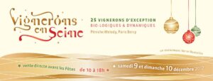 Vignerons en Seine, 9 & 10 décembre 2017