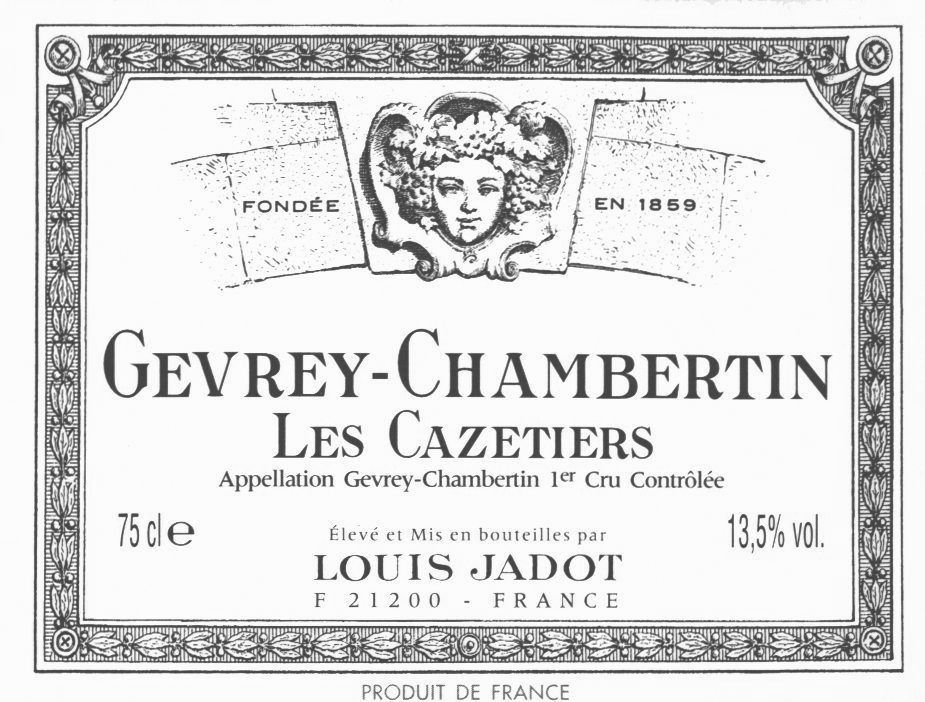 Gevrey-Chambertin 1er Cru