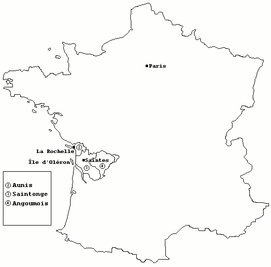 Cartes des vignobles ou régions vitivinicoles de France, avec les AOC (Appellations d'Origine Controlée) par région